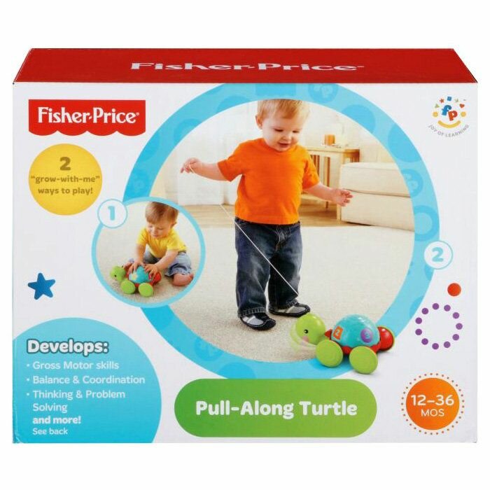 Каталка Черепашка Pull-Along Turtle Fisher Price