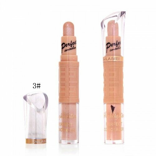 Хайлайтер 2 в 1 Tailaimei Highlighter Perfect Concealer 03