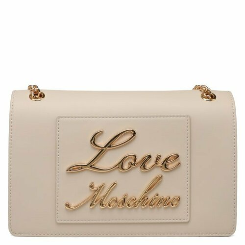 Сумка LOVE MOSCHINO, бежевый love moschino сумка на плечо