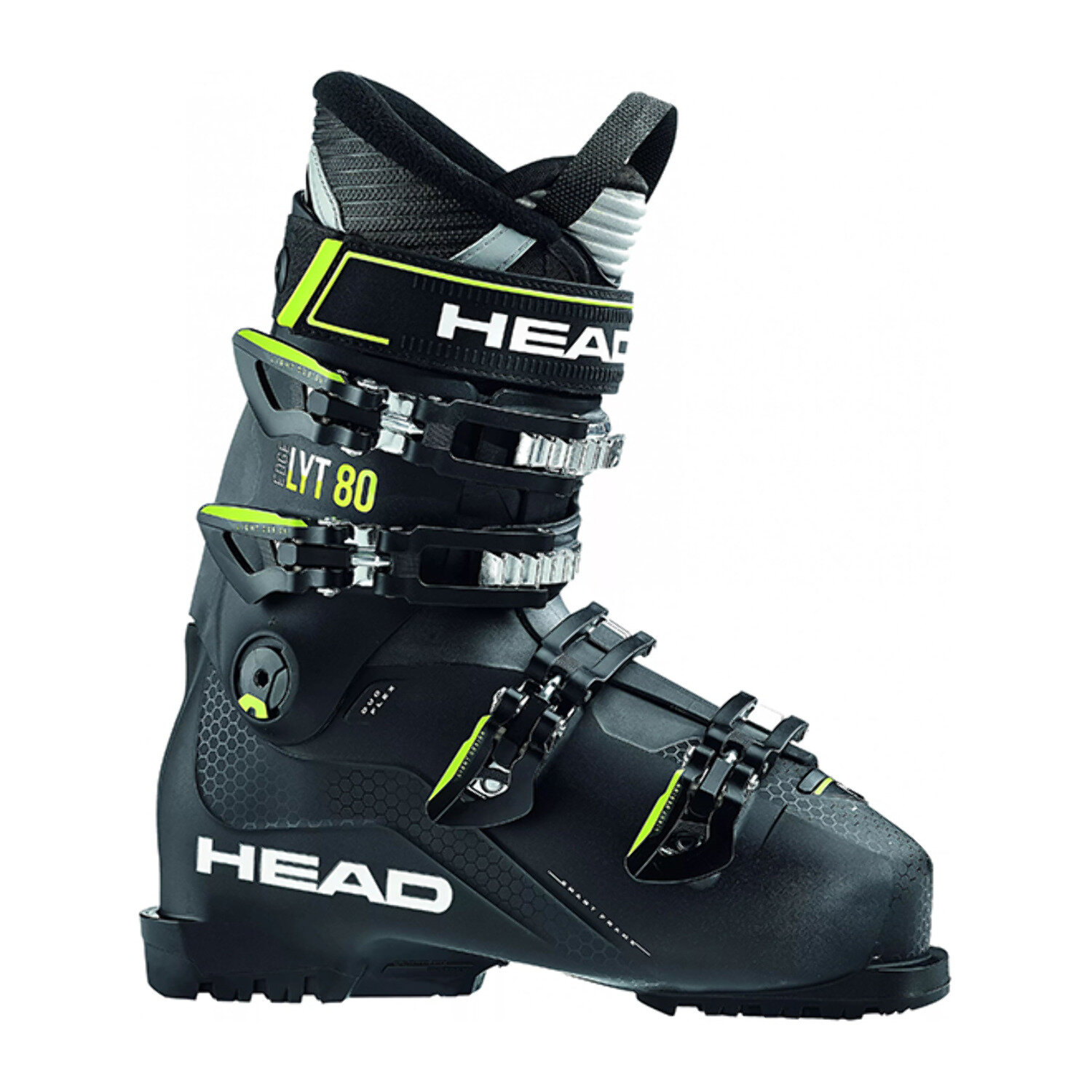 Горнолыжные ботинки Head Edge LYT 80 Black/Yellow 23/24