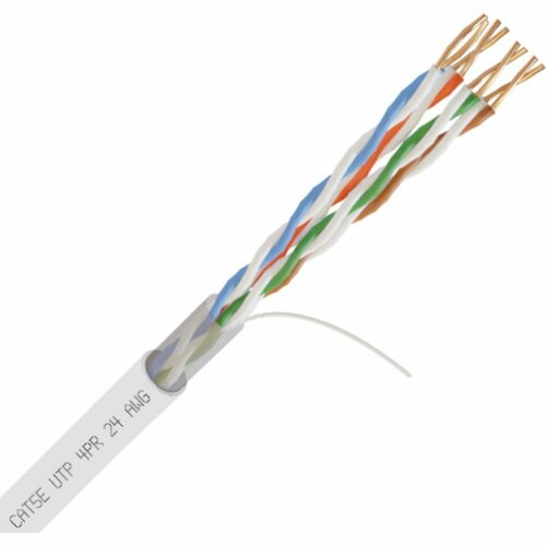 Внутренний омедненный кабель Netlink nl-cca кабель омедненный netlink nl cca utp 4pr 24 awg cat5е 305м внутренний желтый