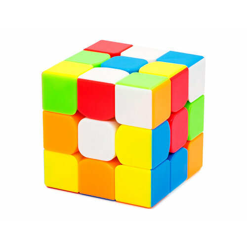 Скоростной Кубик Рубика MoYu 3x3 Cubing Classroom MF3 mini 50mm 3х3 / Головоломка для подарка / Цветной пластик скоростной скьюб рубика moyu skewb cubing classroom головоломка для подарка белый пластик