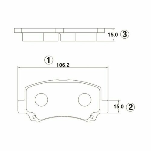 Gk0941_колодки дисковые передние!\ suzuki wagon r+ 1.0i-1.2i 16v & 4wd 98-00