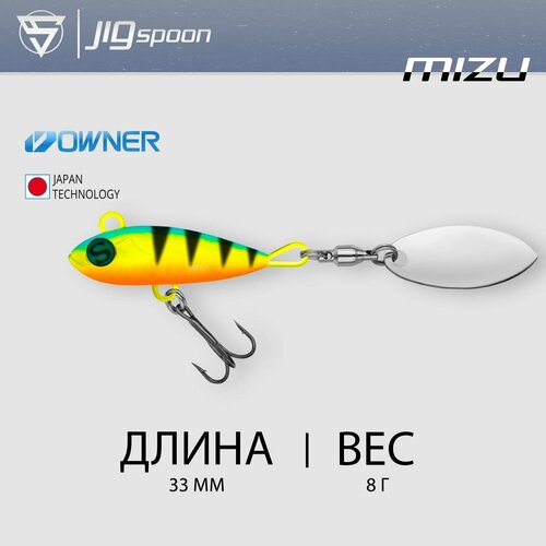 блесна тейл спиннер sprut shimo spin 33 33mm 14 5g sb Блесна тейл-спиннер / Sprut Mizu 33 (33mm/8g/FLMBP1)