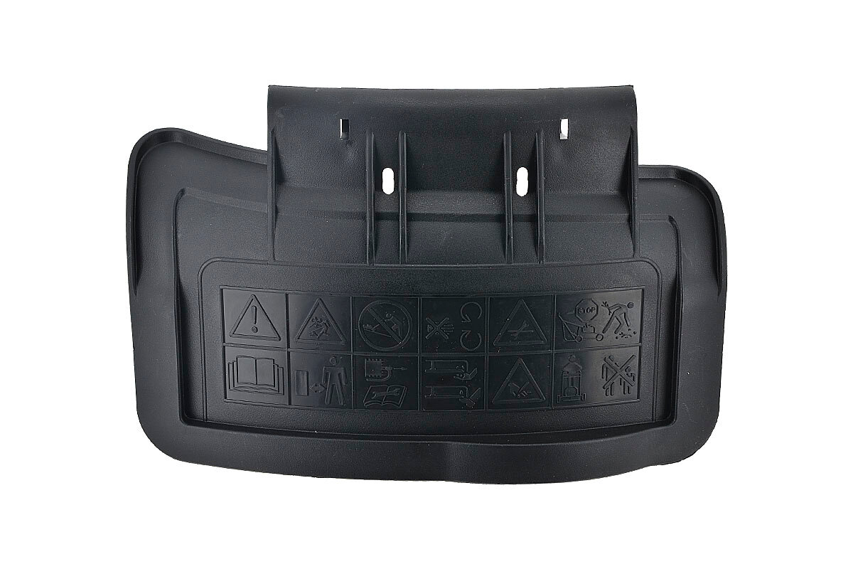 фото Крышка отсека выброса травы подходит для газонокосилки CHAMPION LM-4622 до 2020 г, LM-4622 с 2020 г. (после s/n 32022000001), LM-4627 до 2019г