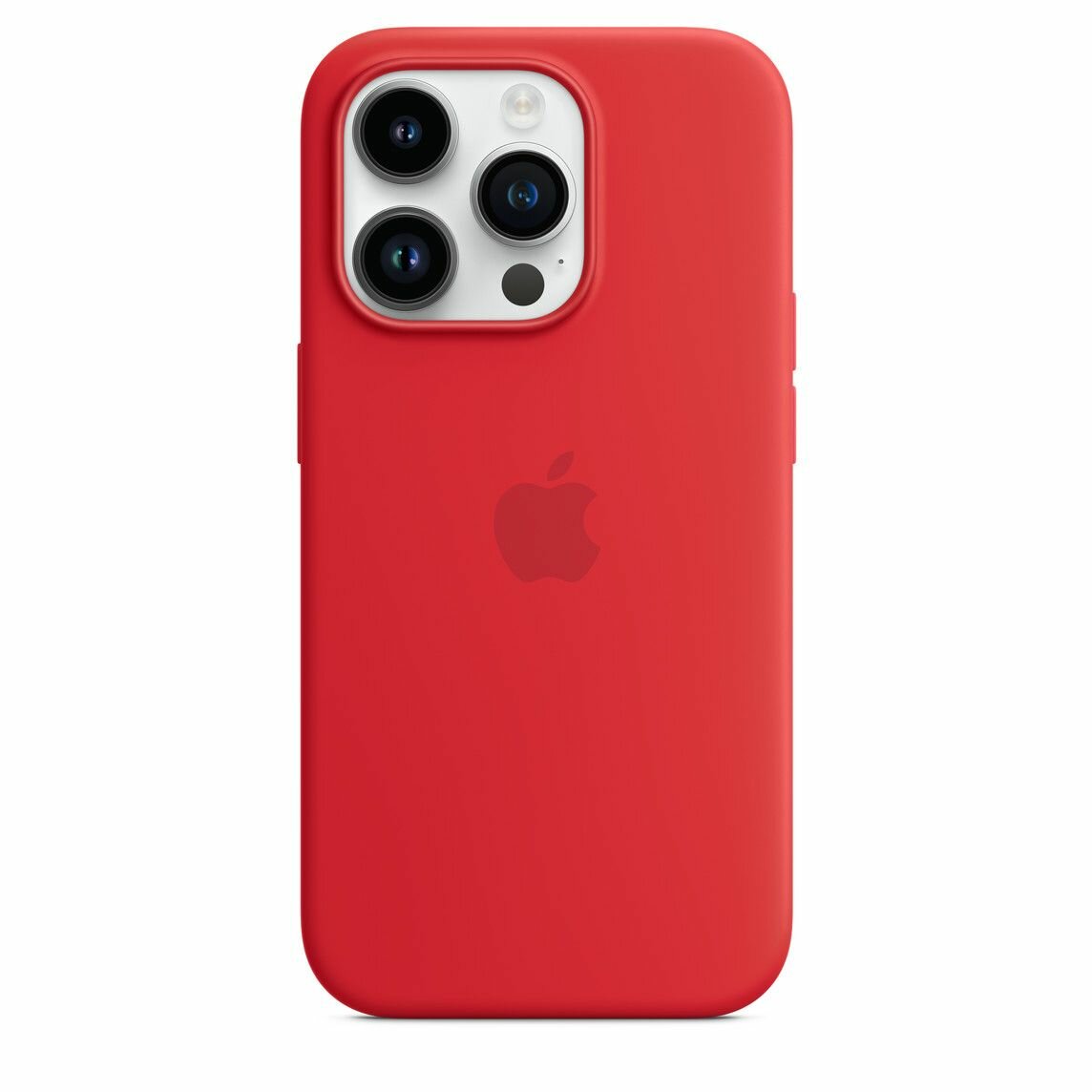 Чехол силиконовый MagSafe для iPhone 14 Pro Max PRODUCT Red с анимацией NFC, Silicone case MagSafe для айфон 14 Про Макс красный