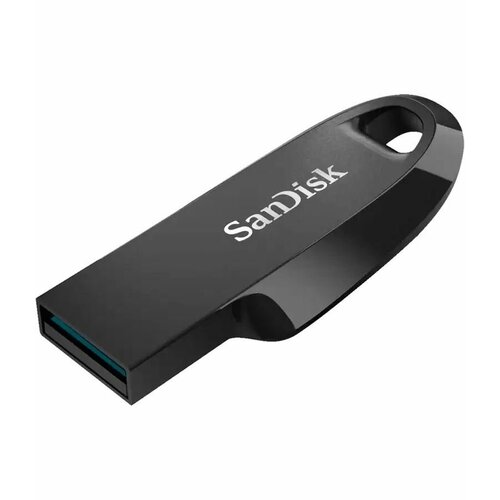 Флешка 64Gb SanDisk Ultra Curve 3.2 SDCZ550-064G-G46 флешка sandisk ultra curve sdcz550 064g g46g 64 гб blue