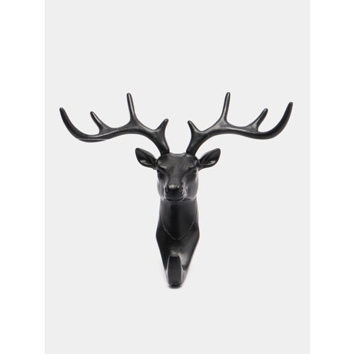 Вешалка для ключейНастенный крючок Олень Цвет Черный 799₽