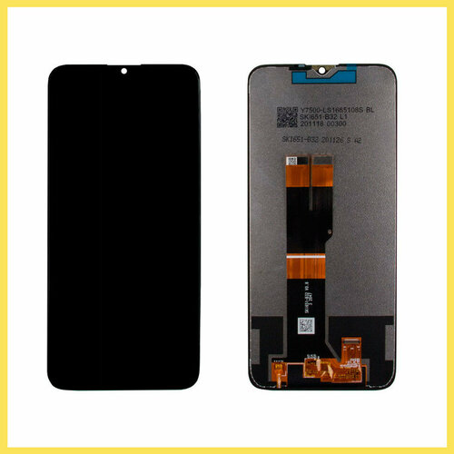 Дисплей (экран) для Nokia G20 в сборе с тачскрином Черный (TA-1336)
