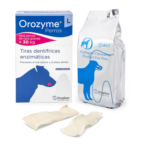 Жевательные полоски Orozyme Kaustreifen L для собак больше 30 кг, 141 г