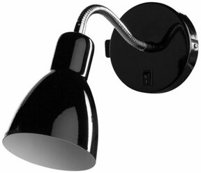 Спот настенный Arte Lamp A1408AP-1BK DORM под лампу 1xE14 40W