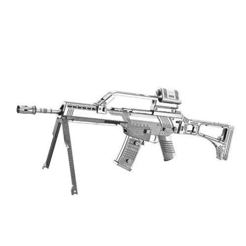 Конструктор 3D из металла винтовка HK G36