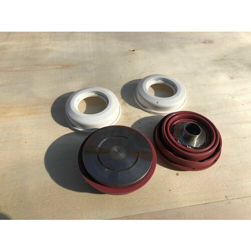 Ремкомплект суппорта пятаки с буртиком толкателей направляющей 69мм KNORR SN6, SN7, SK7