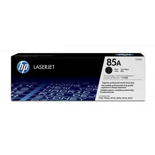 Картридж оригинальный HP 85A (CE285A) Black для принтера HP LaserJet Pro P1100; LaserJet Pro P1102; LaserJet Pro P1102W картридж ce285a 85a для принтера hp laserjet pro m1132s m1218nfs 2 шт в уп