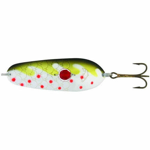 Блесна KUUSAMO RASANEN 70/20 (бусинка) цвет BL/Ye/FR-S