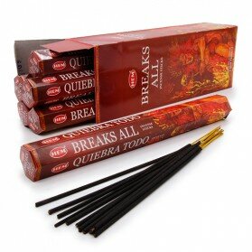 Hem Incense Sticks BREAKS ALL (Благовония разрушающие препятствия (Красный и Белый Сандал, Кедр), Хем), уп. 20 палочек.