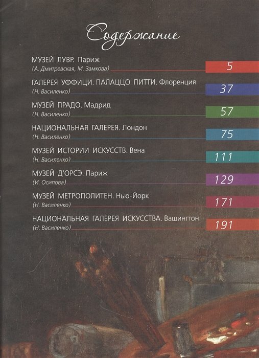 Книга Сокровища музеев мира. Лучшие картины Лувра, Уффици, Прадо, д'Орсэ и… - фото №6