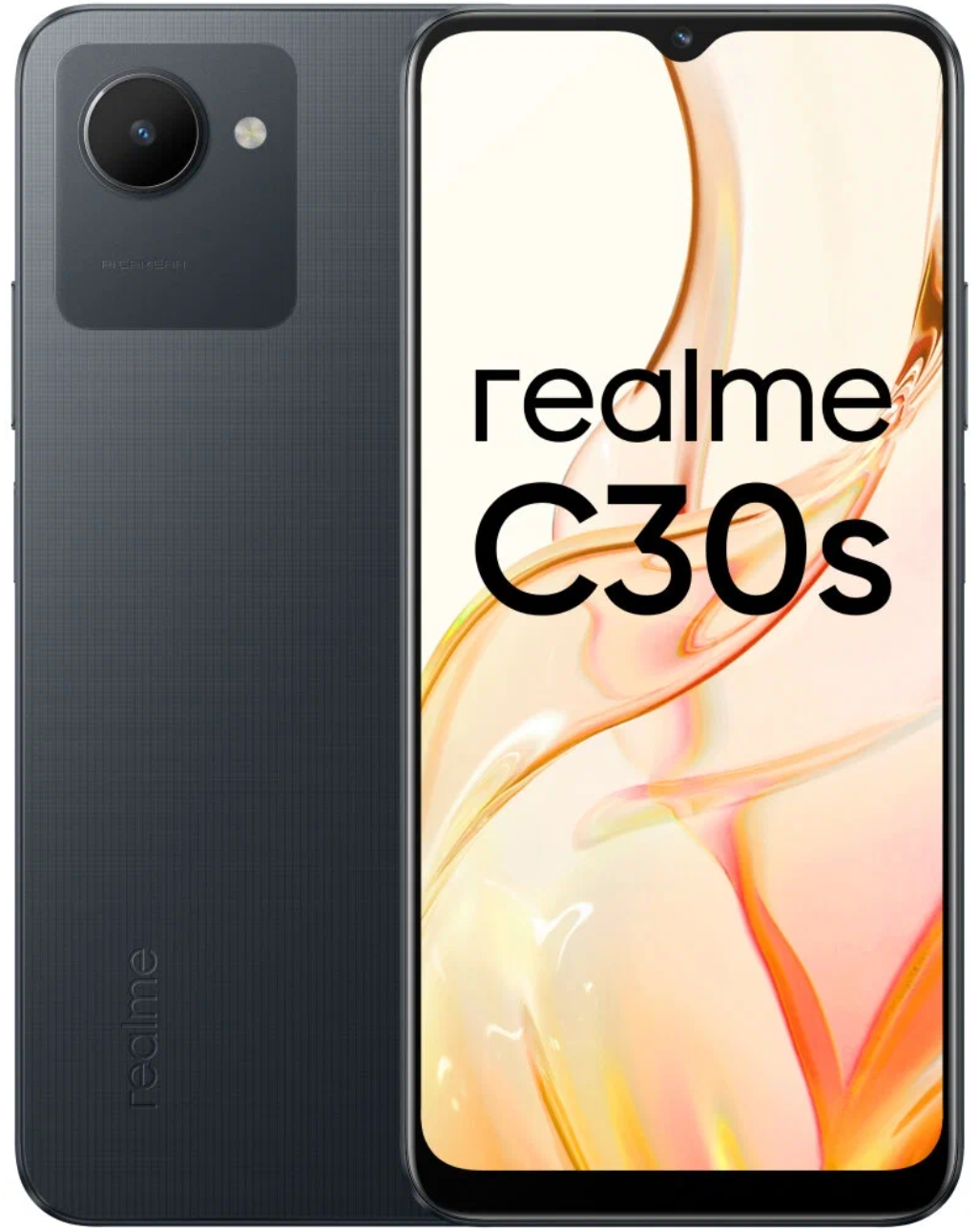 Смартфон realme C30s 3/64 ГБ RU, Dual nano SIM, черный