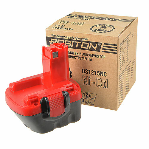 Аккумулятор ROBITON BS1215NC для электроинструментов Bosch