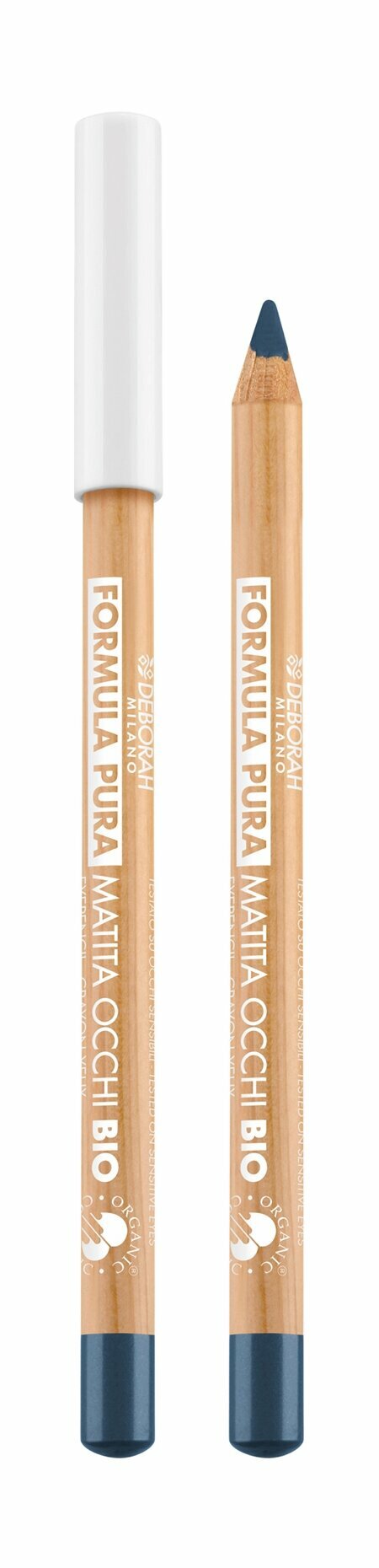 DEBORAH MILANO Карандаш для глаз Formula Pura Organic Eye Pencil, 1,2 г, 03