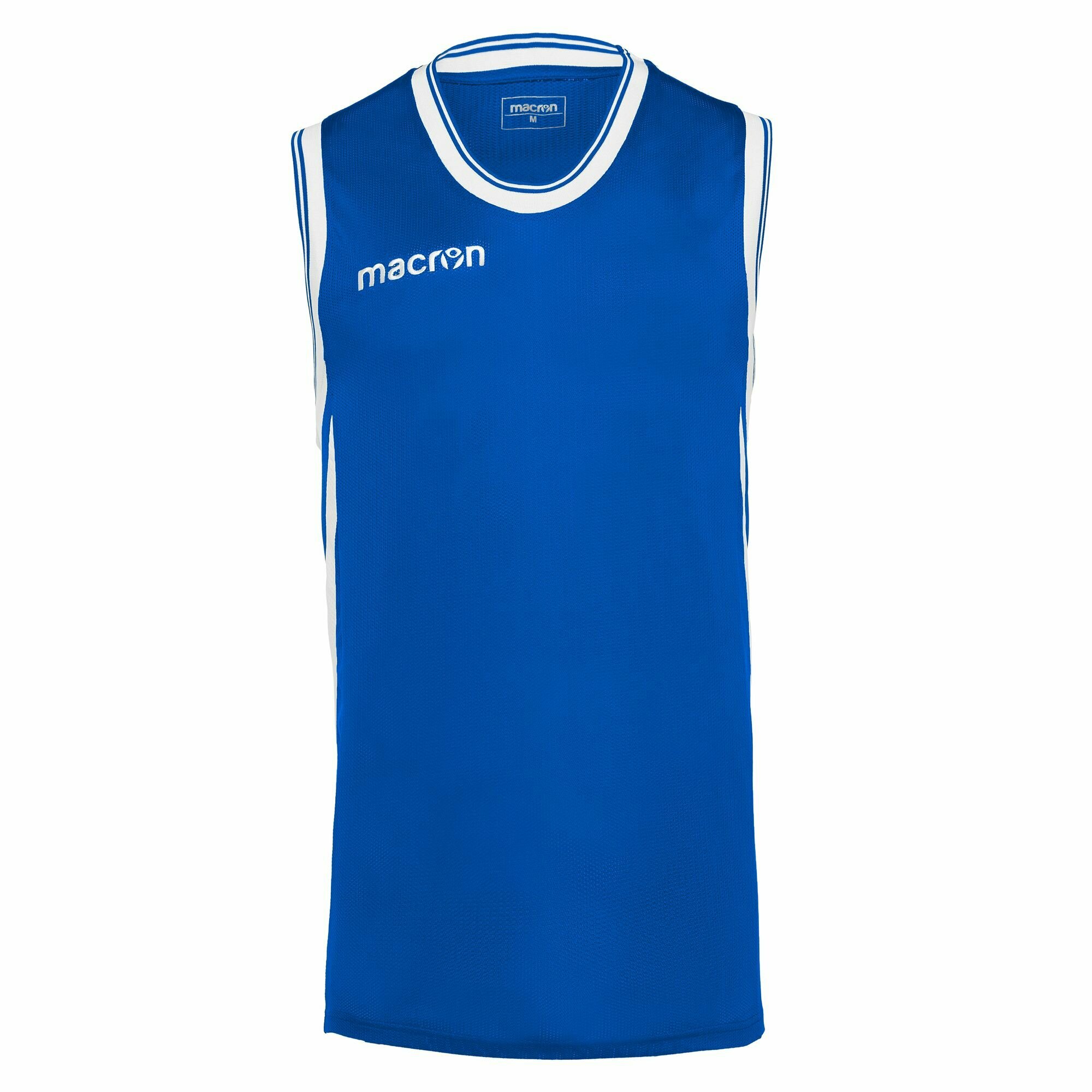 Майка спортивная MACRON ETHANE MAN VEST BICOLOR ROYAL BLUE/WHITE (XL)