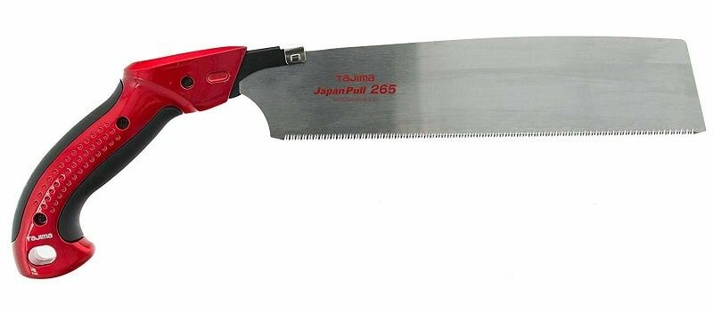 фото Ручная пила 265 мм Japan Pull JPR265A, с алюминиевой изогнутой ручкой TAJIMA JPR265A