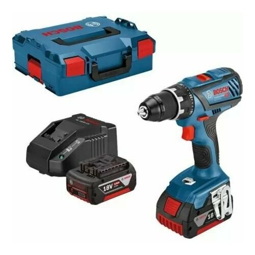 Дрель-шуруповерт Bosch GSR 18V-28 2 x 30 Ah L-Boxx 0615990L7K 45999₽