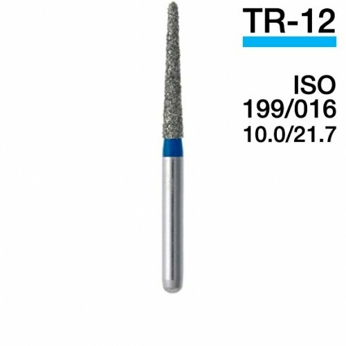 Боры TR - Конусообразный, закругленный кончик( уп :10шт )Алмазные боры для турбинного наконечника применяется в стоматологии для препарирования.