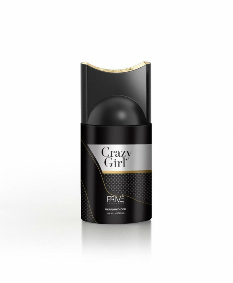 Дезодорант-спрей Prive Crazy Girl 250 мл