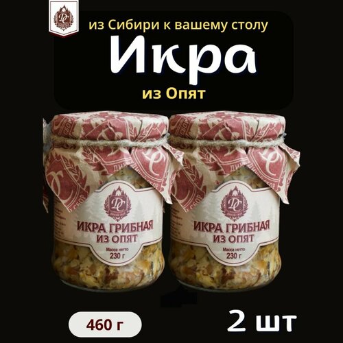 Икра овощная грибная из Опят 230 гр х2