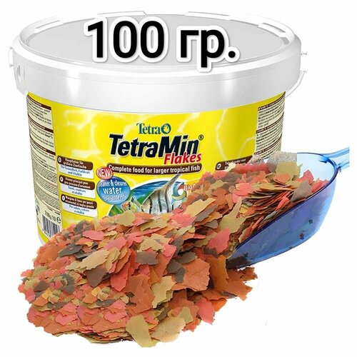 Сухой корм для рыб Tetra Min Flakes, 100гр.