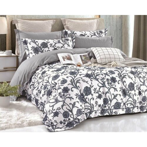 Постельное белье Retrouyt, сатин люкс, семейный, 4 наволочки