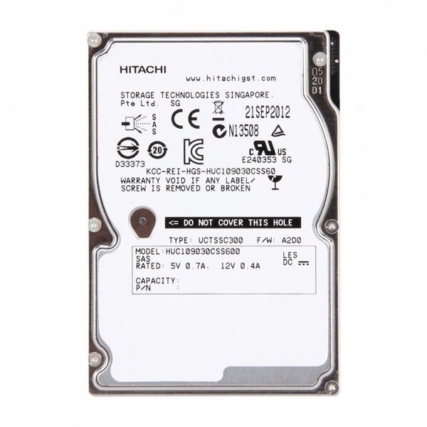 Жесткий диск Hitachi HUC109030CSS600 300Gb SAS 2,5" HDD