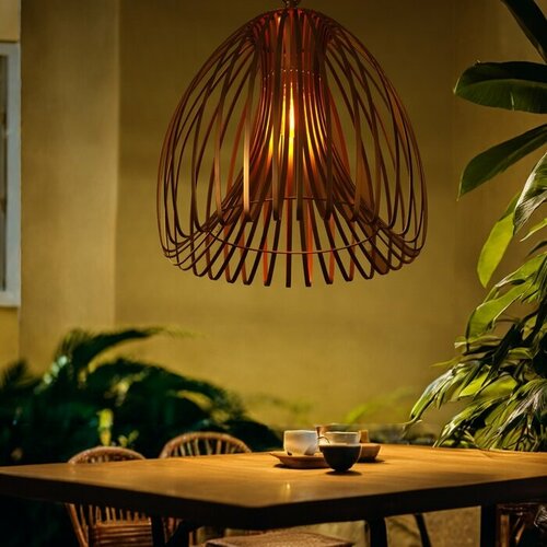 Светильник потолочный Лиф серебро 1х40Вт Е27 52х52х61 см 45100₽