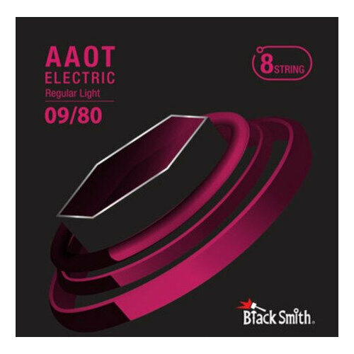 Струны для электрогитары BlackSmith AAOT Electric Regular Light 09/80