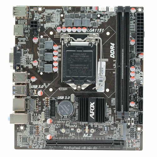 IH310C-MA6-V4 AFOX motherboard intel H310C INTEL Socket 1151 1000Mbps Micro-ATX 886000₽