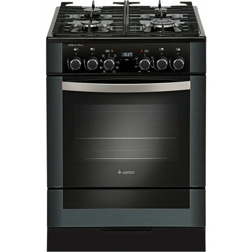 Комбинированная плита Gefest 6502-03 0244 электрическая духовка черный 5892700₽