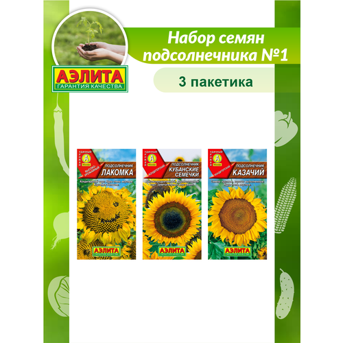 Набор семян подсолнечника N1 / Семена подсолнечника семечки sabrina подсолнечника 500 г