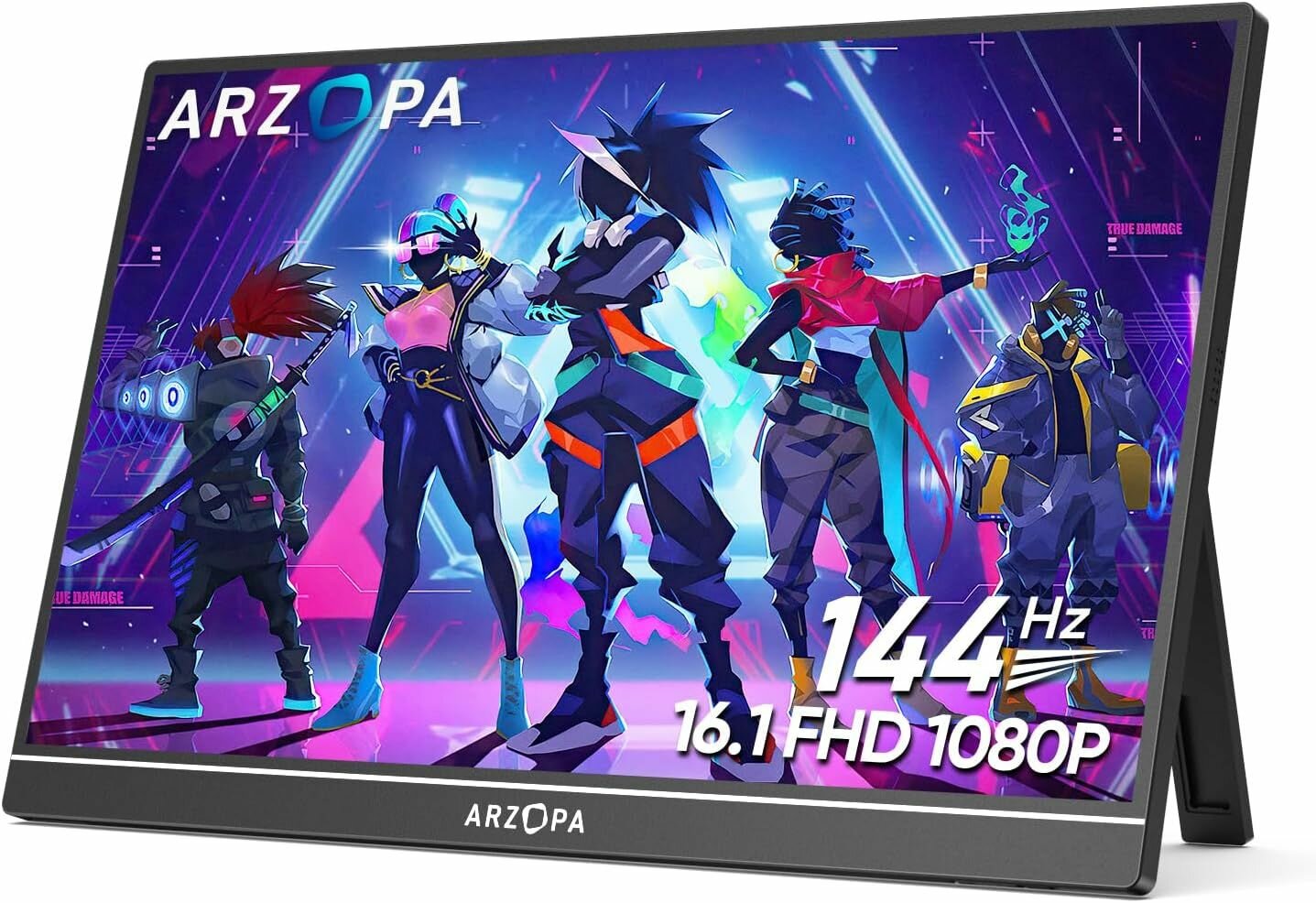 Портативный игровой монитор Arzopa 144Hz 144Гц 16 дюймов 1080P