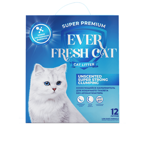 Наполнитель Ever Fresh Cat комкующийся UN Scented Super Strong Clumping 12 л