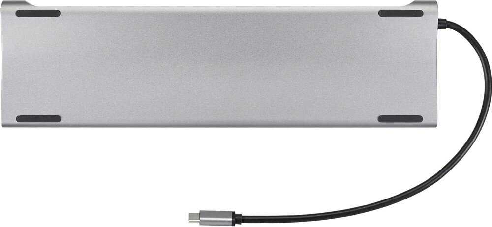 Адаптер TC--->2USB3.0+USB2.0+RJ45(100mbs)+2HDMI+VGA+PD+TypeC+TF+SD+audio, iOpen <ACU4700> VCOM Адаптер iOpen USB Type-C M/HDMI F+USB 3.0+USB 2.0 Type-AF+RJ45 VGA F+SD+USB Type-C F+TF+mini jack (ACU470 - фото №15