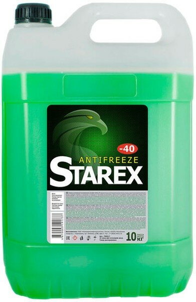 Антифриз Starex Green (Север) G11 10кг 700617