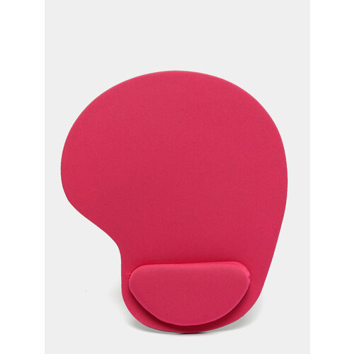 Коврик для мыши с подставкой (подушкой) на запястье, Цвет Розовый