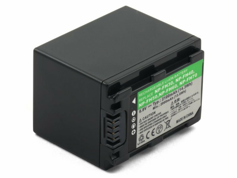Усиленный аккумулятор для видеокамеры Sony DCR-DVD106