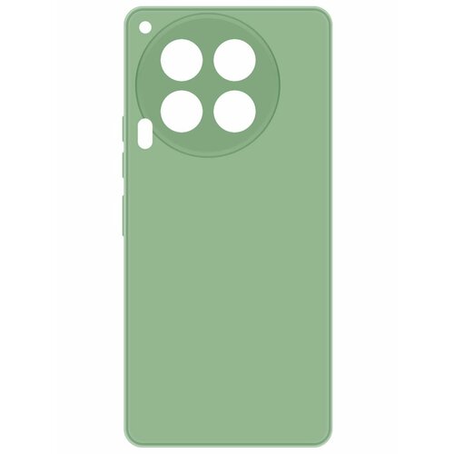 Чехол-накладка Krutoff Silicone Case для TECNO Camon 30 зелёный зеленый