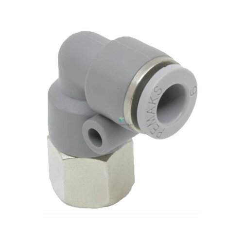 PRLD-1/2-10 Pemaks - Штуцер угловой с внутр. резьбой цанговый R1/2-10 мм