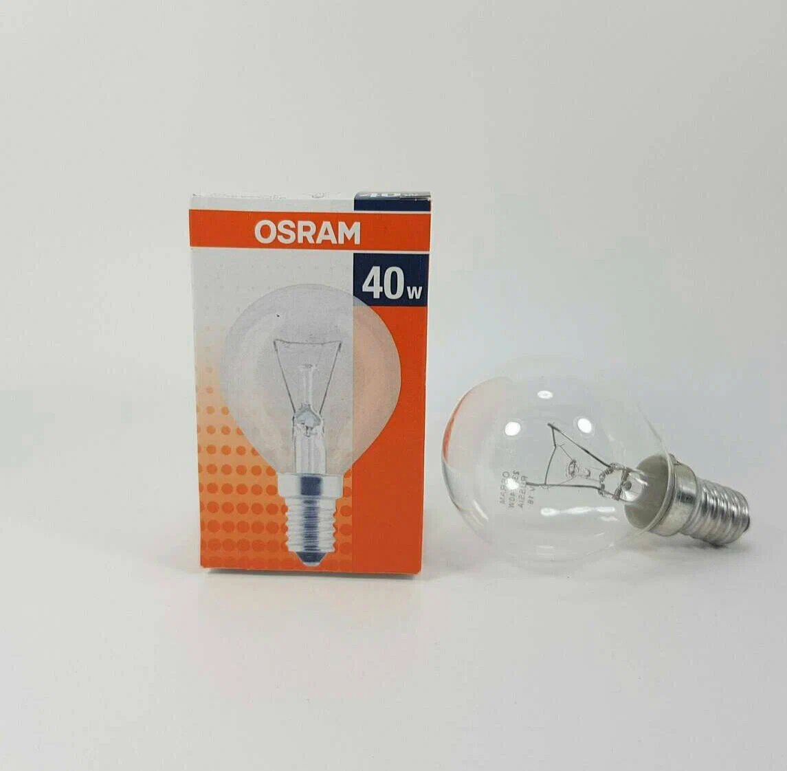 Лампа накаливания Osram Classic P E14 40Вт прозрачная, 10шт.