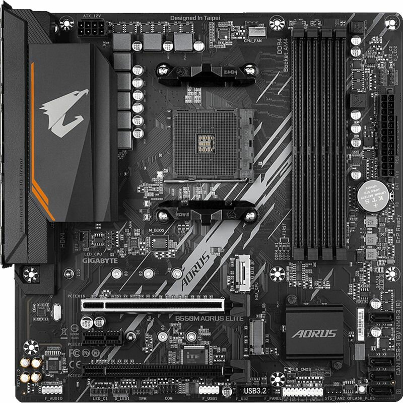 Материнская плата GIGABYTE B550M AORUS Elite