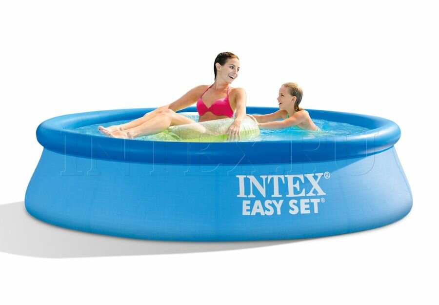 Надувной бассейн 244 х 61 см INTEX Easy Set, арт. 28108NP, фильтрующий насос