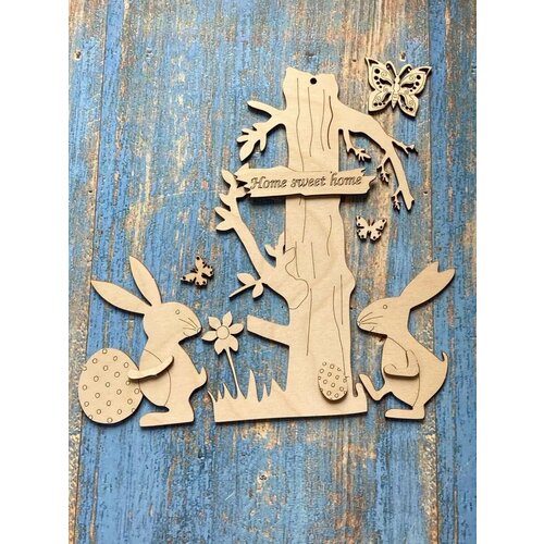 Деревянные заготовки Декупаж Пасха 1 шт 257₽